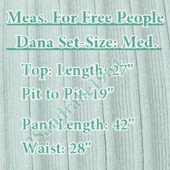 Free People Dana Set - April Mist, Size: Medium - Picture 7 of 13